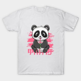 Cute Japan Panda T-Shirt